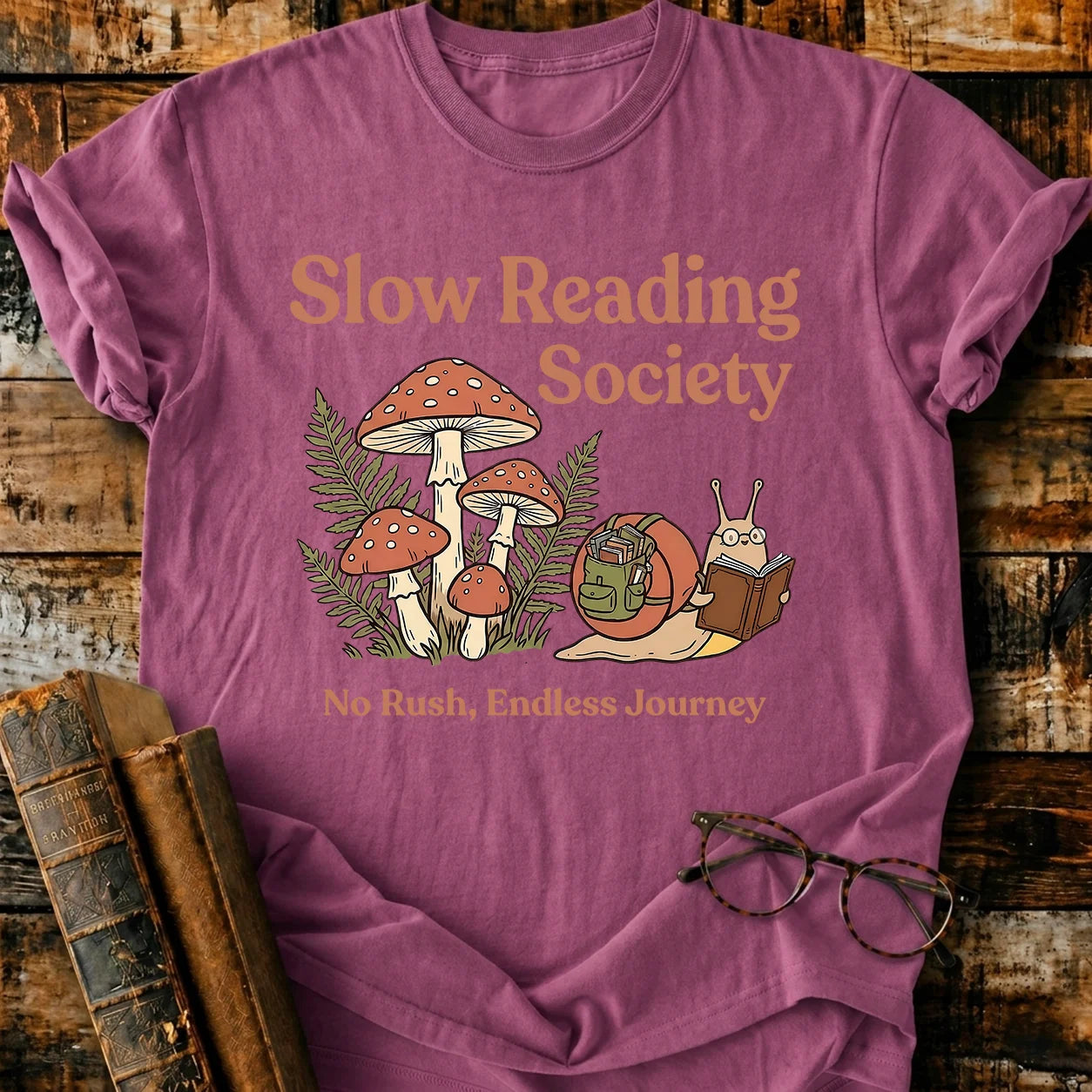 Slow Reading T-Shirt