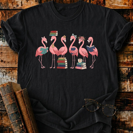 Flamingo Readers T-Shirt