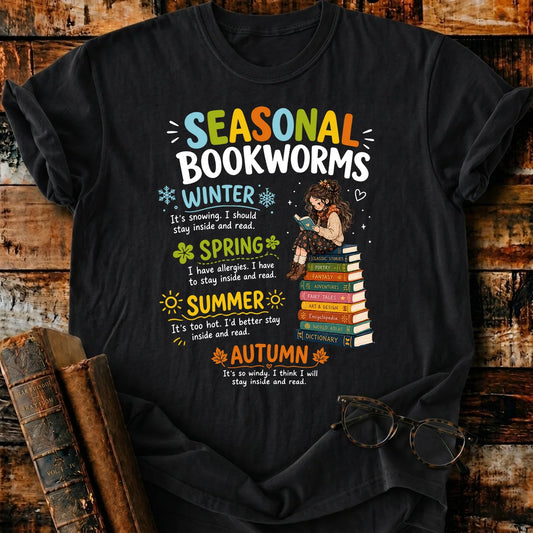 Seasonal Bookworms T-Shirt