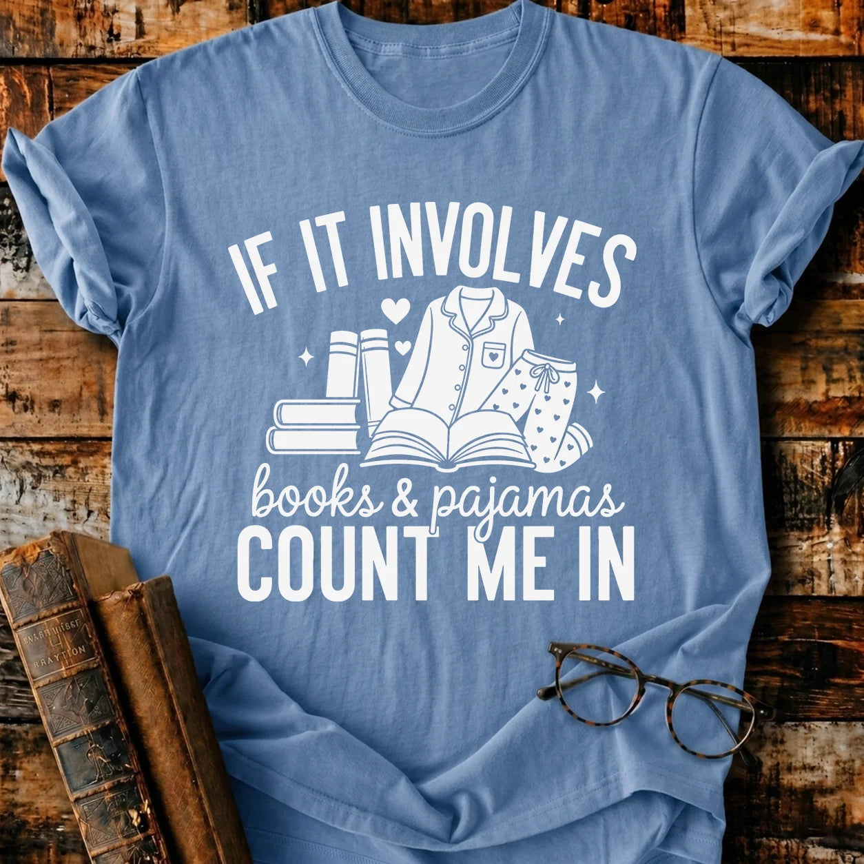 Books & Pajamas T-Shirt