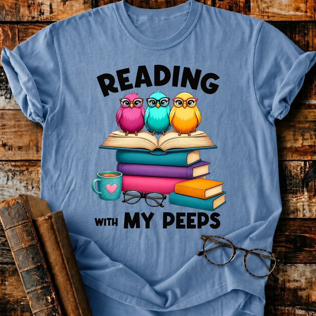 Reading With Peeps T-Shirt