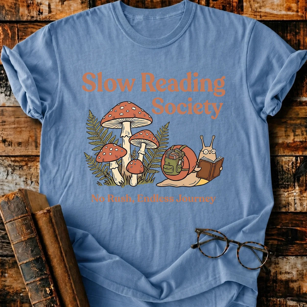 Slow Reading T-Shirt