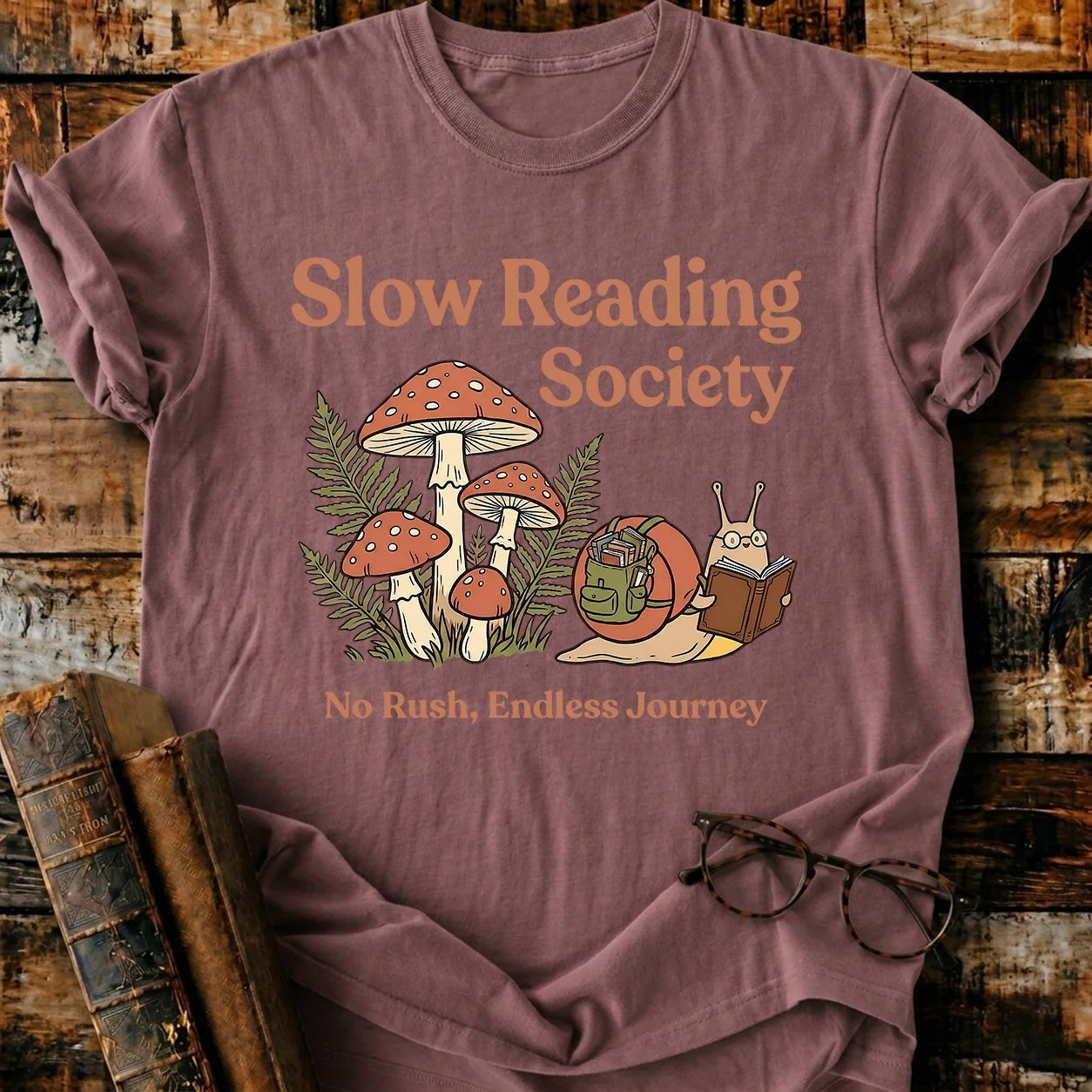 Slow Reading T-Shirt