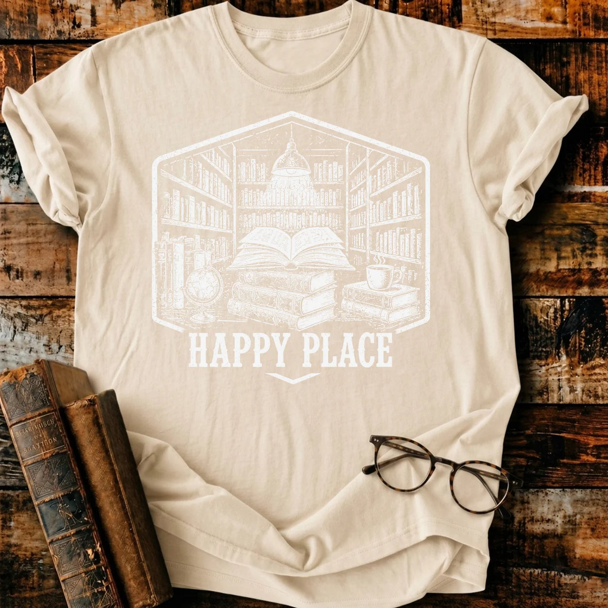 Vintage Happy Place T-Shirt