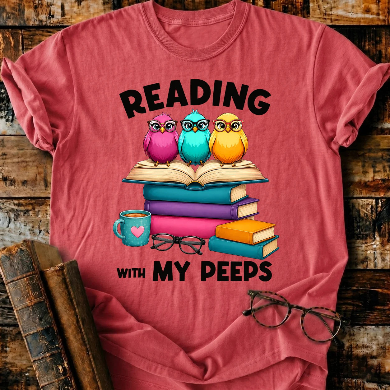 Reading With Peeps T-Shirt