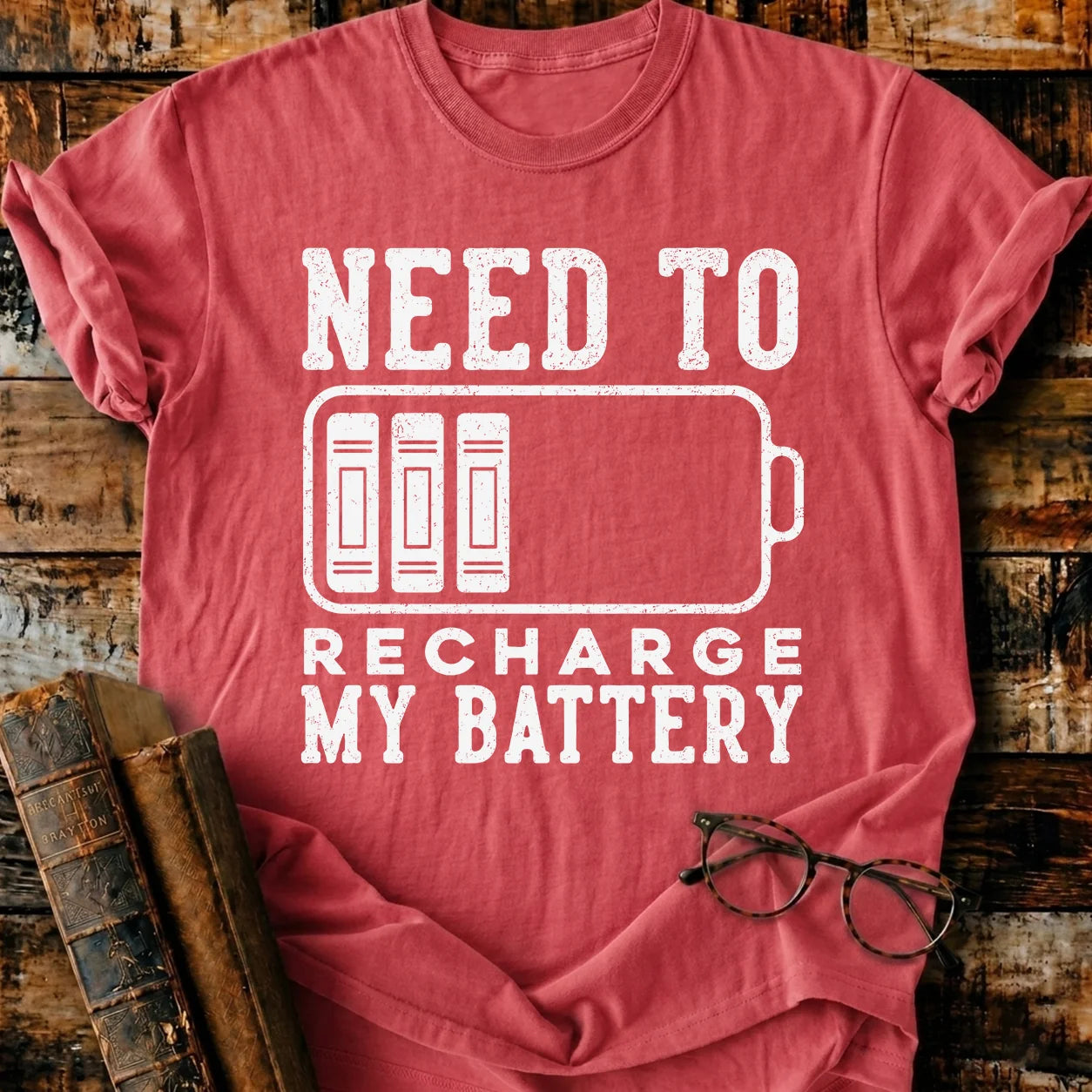 Recharge Battery T-Shirt