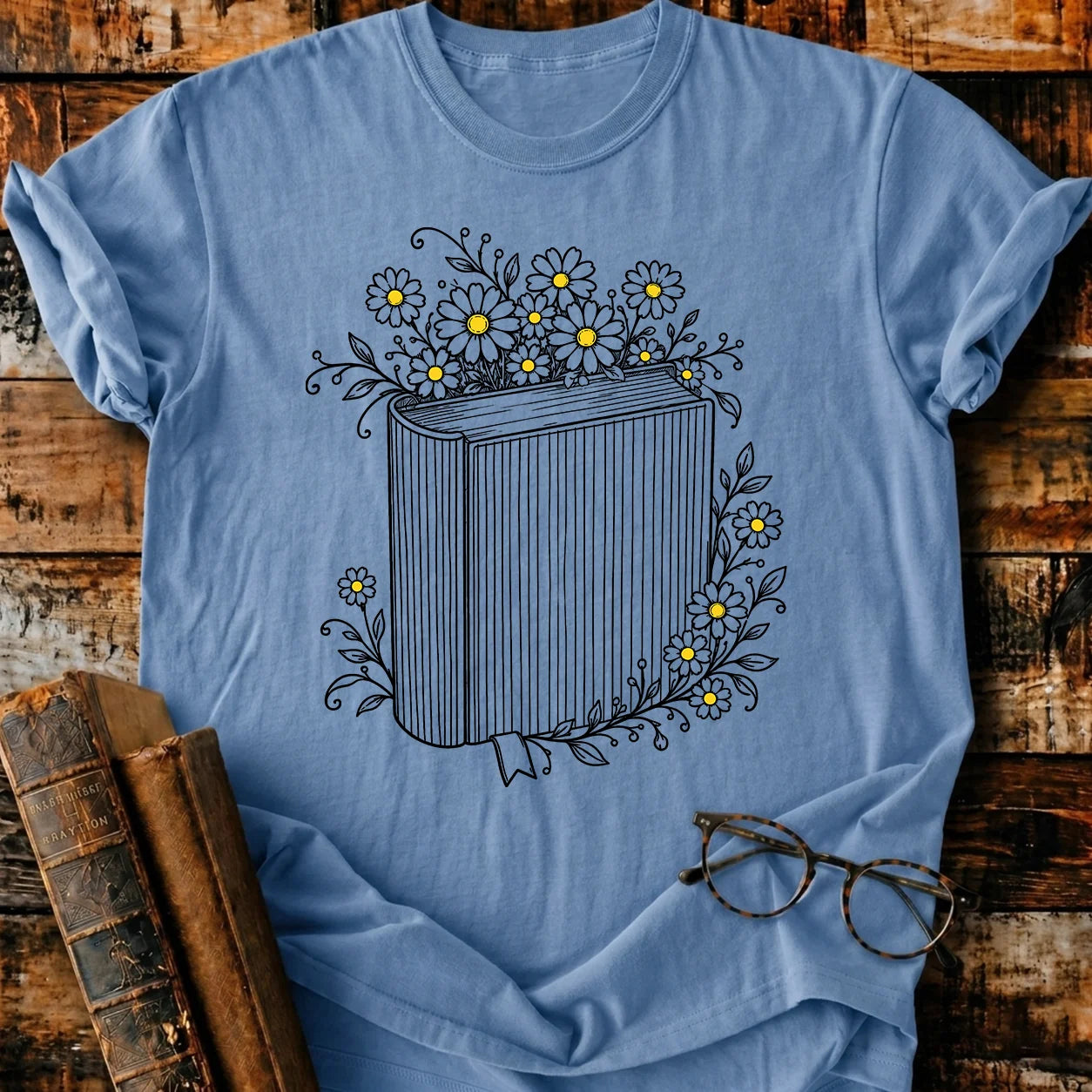Daisy Book T-Shirt