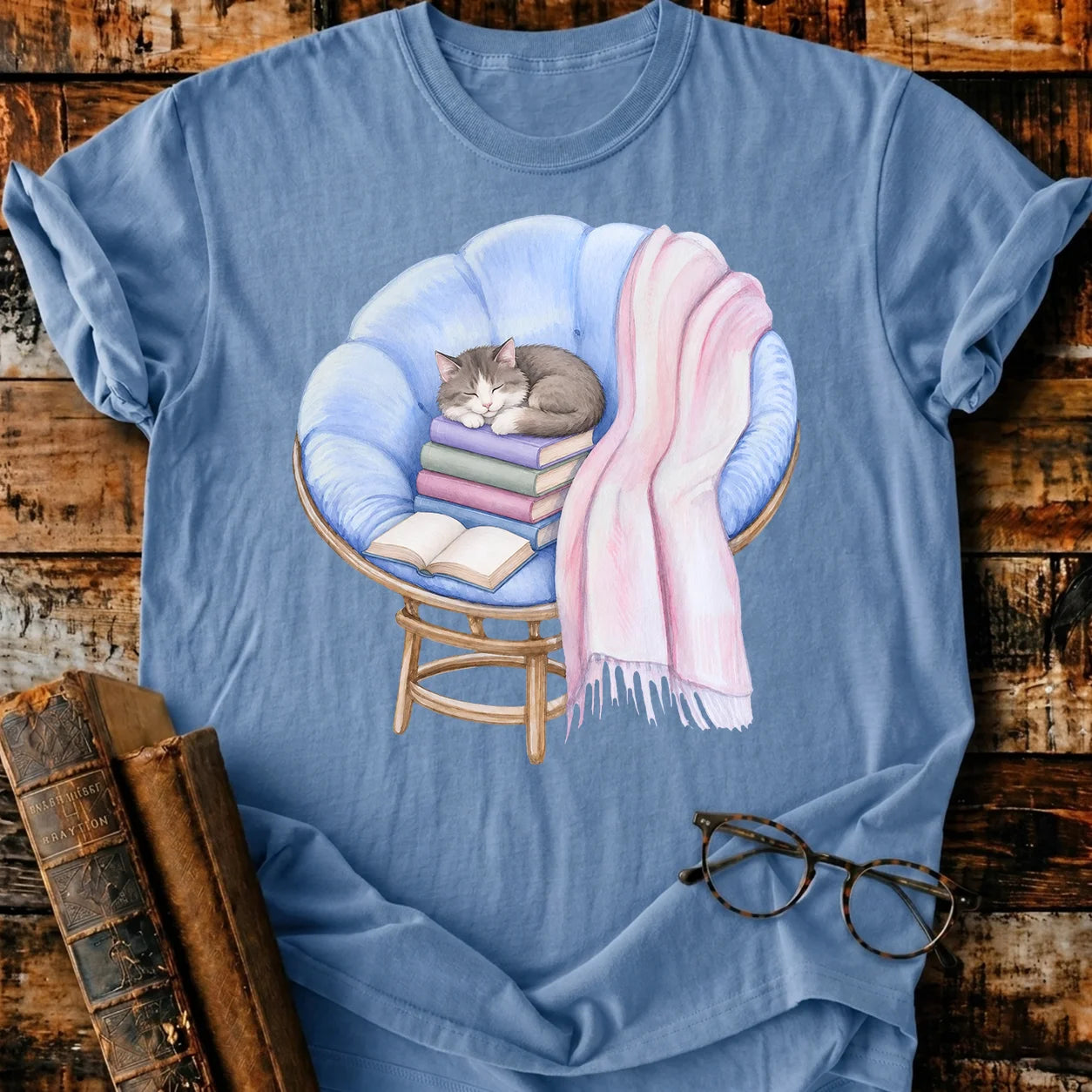 Tabby Cat Sleep T-Shirt